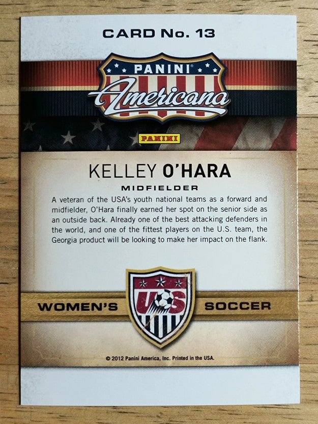 2012 Americana Heroes and Legends US Women's Soccer #13 Kelley O'Hara