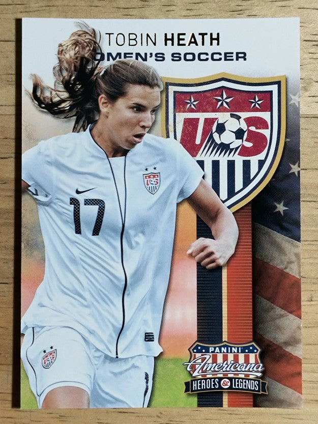 2012 Americana Heroes and Legends US Women's Soccer #22 Tobin Heath