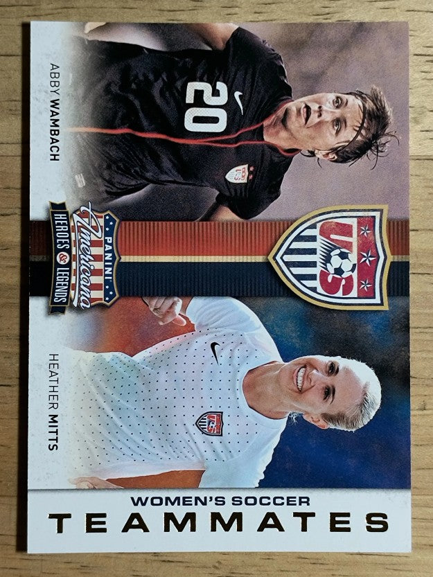 2012 Americana Heroes and Legends US Women's Soccer 2 Abby Wambach/Heather Mitts