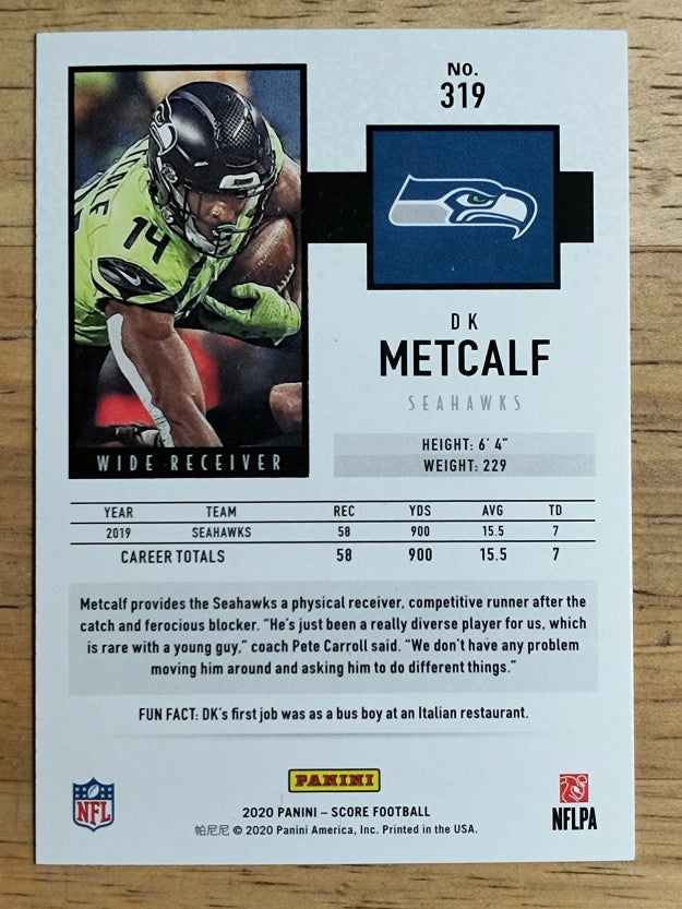 2020 Score #319 D.K. Metcalf