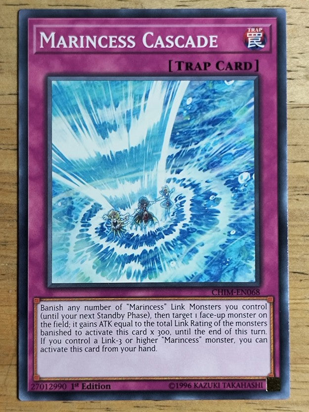 2019 Yu-Gi-Oh Chaos Impact 1st Edition #CHIMEN068 Marincess Cascade C