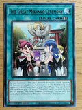 2023 Yu-Gi-Oh Amazing Defenders 1st Ed #AMDEEN029 The Great Mikanko Ceremony R