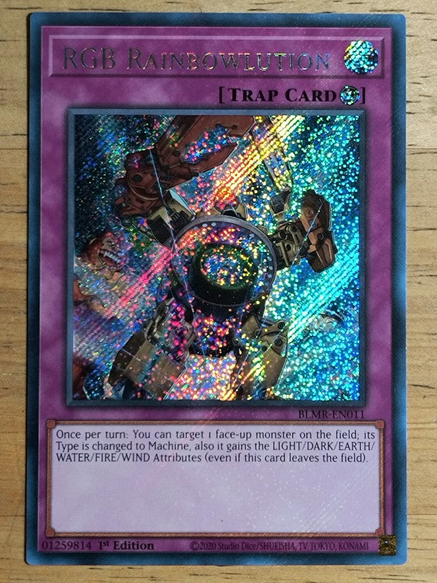 2023 Yu-Gi-Oh Battles of Legend Monstrous Revenge 1st #011 RGB Rainbowlution SCR
