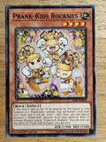 2019 Yu-Gi-Oh Savage Strike 1st Edition #SASTEN022 Prank-Kids Rocksies C