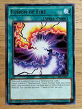 2019 Yu-Gi-Oh Savage Strike 1st Edition #SASTEN057 Fusion of Fire R (NM)