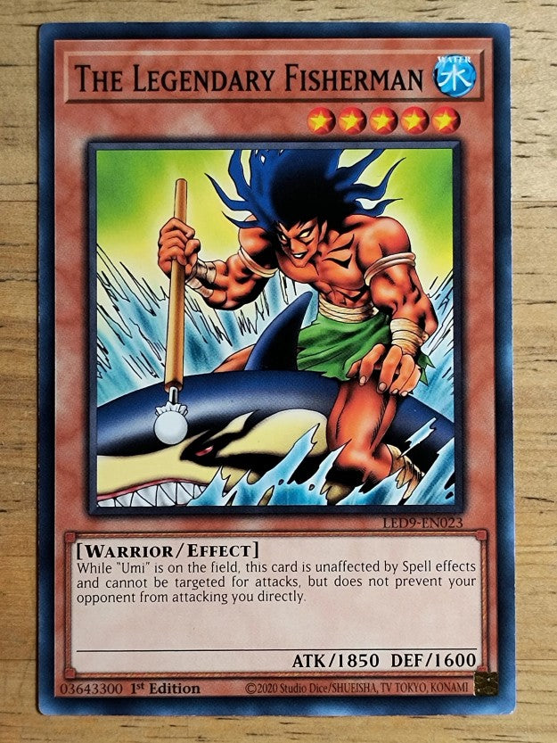 2022 Yu-Gi-Oh Legendary Duelists Duels from Deep #23 The Legendary Fisherman C