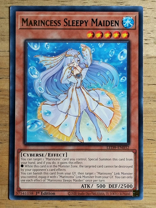 2022 Yu-Gi-Oh Legendary Duelists Duels from Deep #32 Marincess Sleepy Maiden R