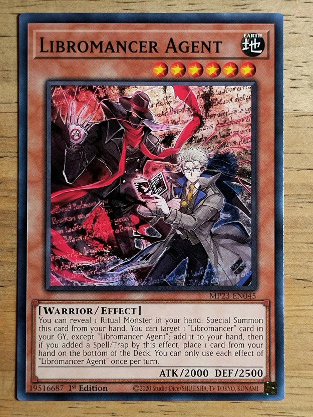 2023 Yu-Gi-Oh 25 Anniversary Tin Dueling Heroes Mega Pack #45 Libromancer Agent