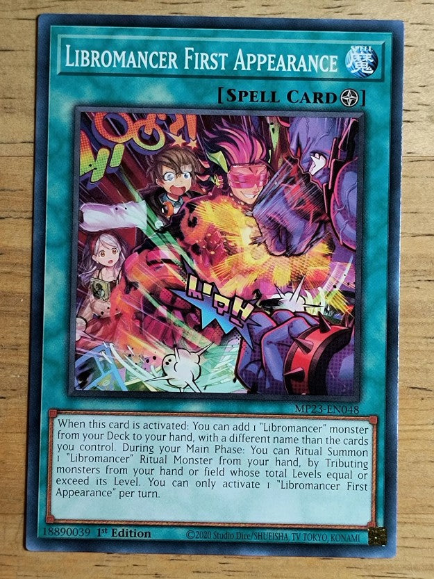 2023 Yu-Gi-Oh 25th Anniversary Tin Dueling Heroes Mega Pack #048 Libromancer