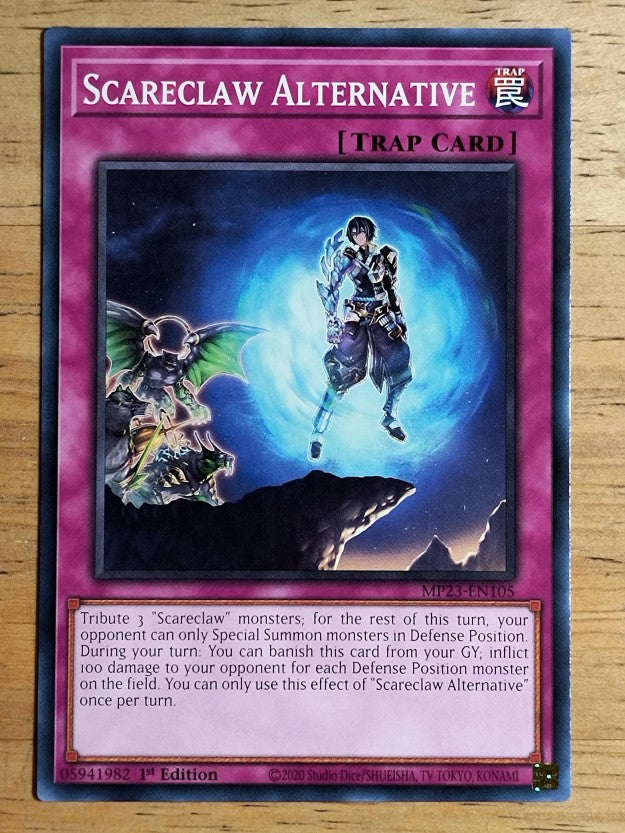 2023 Yu-Gi-Oh 25th Anniversary Tin Dueling Heroes #105 Scareclaw Alternative C