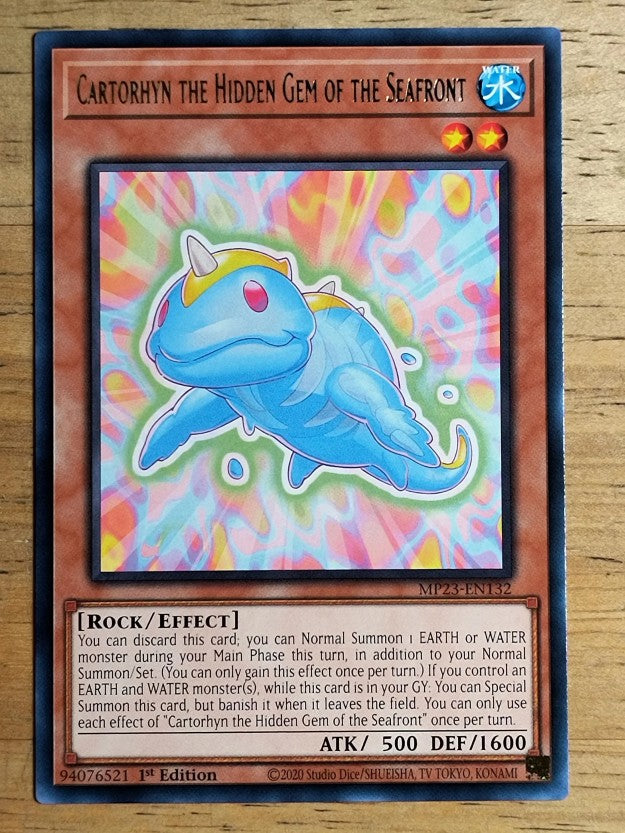 2023 Yu-Gi-Oh 25th Anniversary Tin Dueling Heroes Mega Pack #MP23EN132 Cartorhyn
