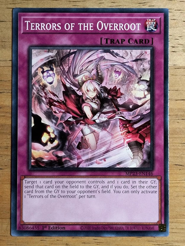 2023 Yu-Gi-Oh 25th Anniversary Tin Dueling Heroes Mega #146 Terrors of Overroot