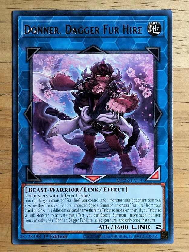 2023 Yu-Gi-Oh 25th Anniversary Tin Dueling Heroes Mega Pack #MP23EN192 Donner R