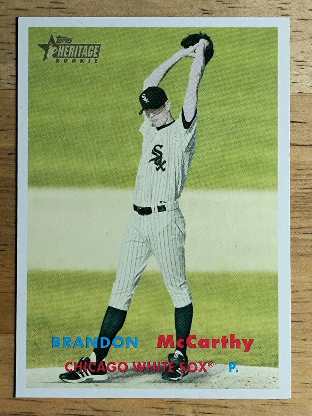 2006 Topps Heritage #348 Brandon McCarthy SP