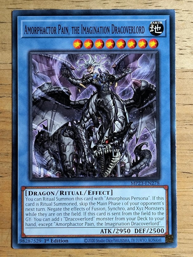 2023 Yu-Gi-Oh 25th Anniversary Tin Dueling Heroes #MP23EN278 Amorphactor Pain C