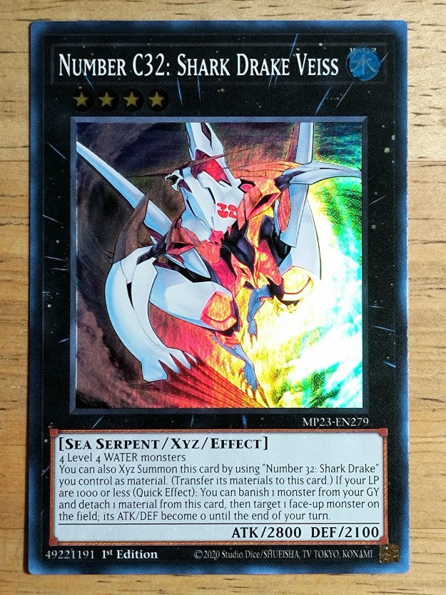 2023 Yu-Gi-Oh 25th Anniversary Tin Dueling Heroes Mega Pack #279 Number C32 SR
