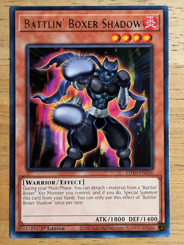 2023 Yu-Gi-Oh Legendary Duelists Soulburning Volcano #056 Battlin' Boxer Shadow