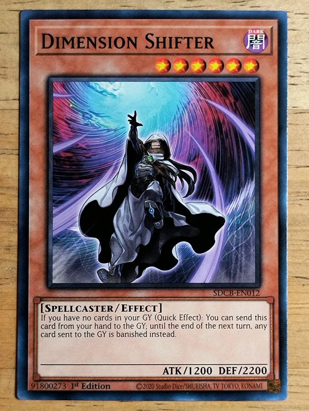 2022 Yu-Gi-Oh Legend of the Crystal Beasts 1st Ed #SDBCEN012 Dimension Shifter