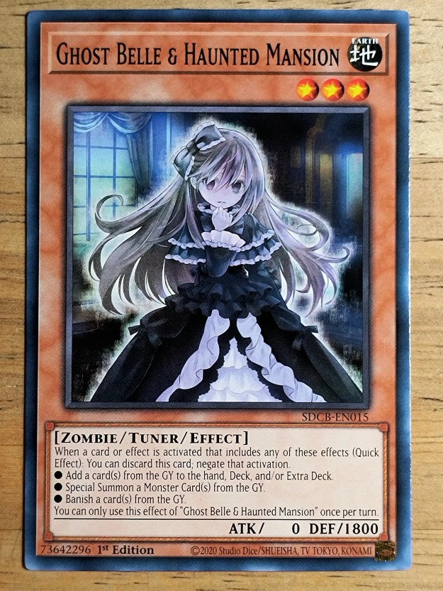 2022 Yu-Gi-Oh Legend of the Crystal Beasts 1st #15 Ghost Belle/Haunted Mansion