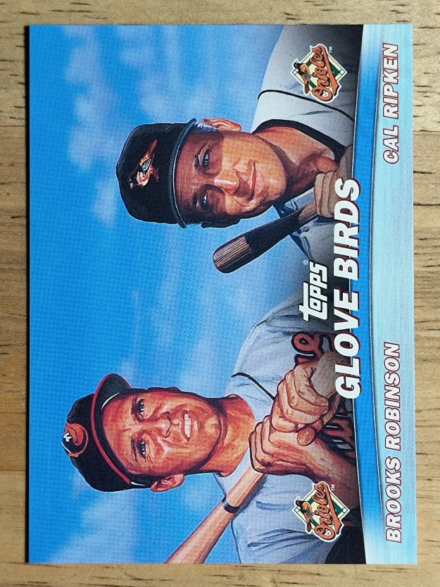 2001 Topps Combos #TC3 Brooks Robinson/Cal Ripken Jr