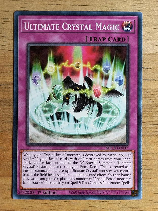 2022 Yu-Gi-Oh Legend of the Crystal Beasts 1st Edition 37 Ultimate Crystal Magic