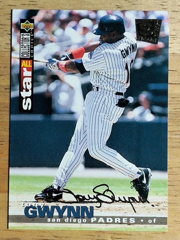 1995 Collector's Choice SE Silver Signature #160 Tony Gwynn