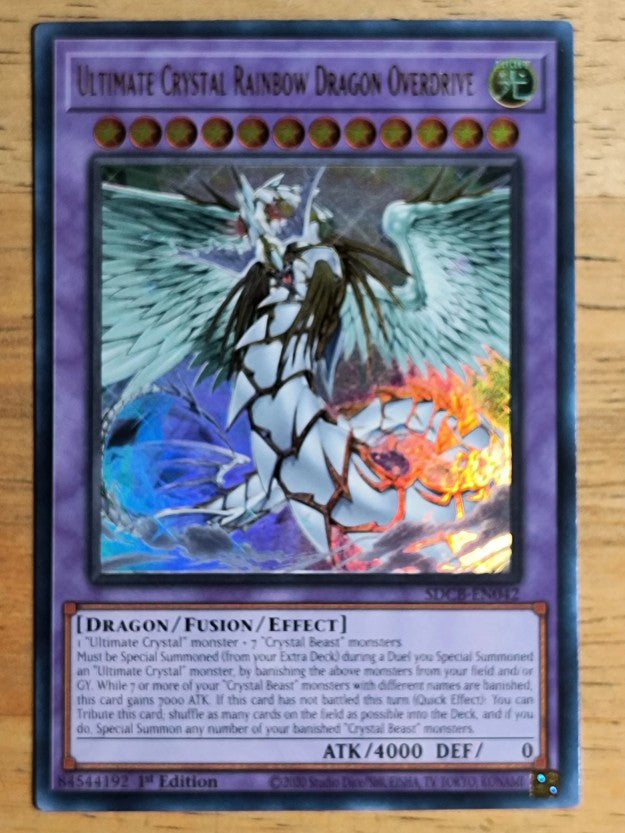 2022 Yu-Gi-Oh Legend of the Crystal Beasts 1st Edition #042 Ultimate Crystal