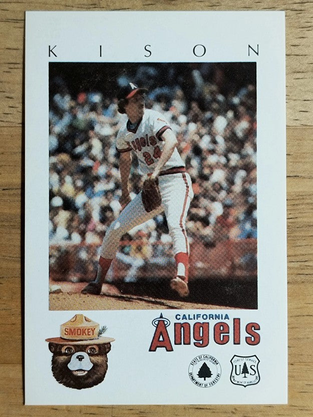 1984 Angels Smokey #15 Bruce Kison