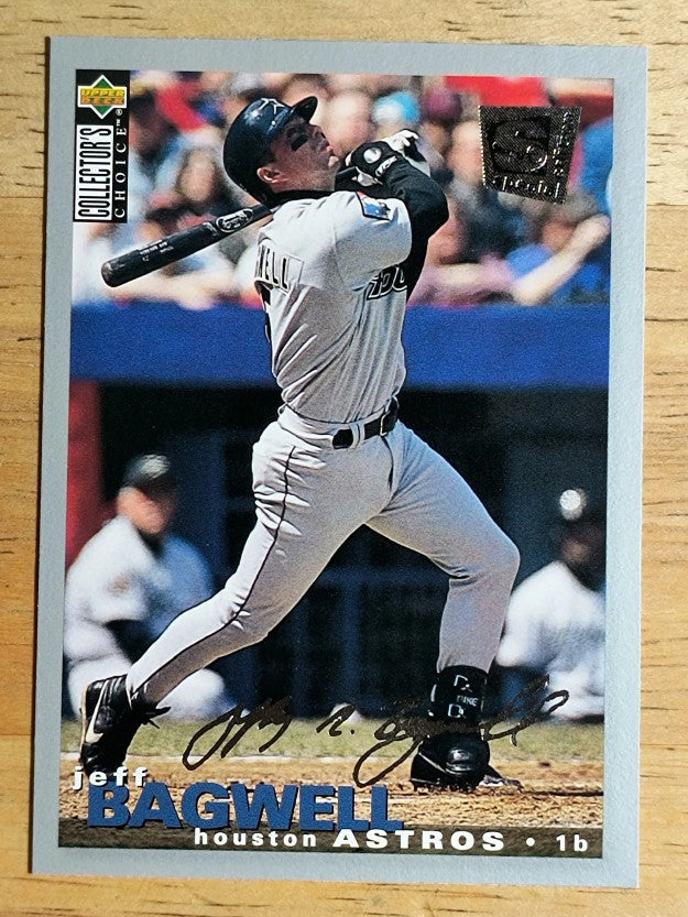 1995 Collector's Choice SE Silver Signature #40 Jeff Bagwell