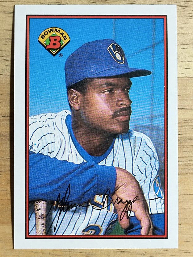 1989 Bowman #145 Glenn Braggs