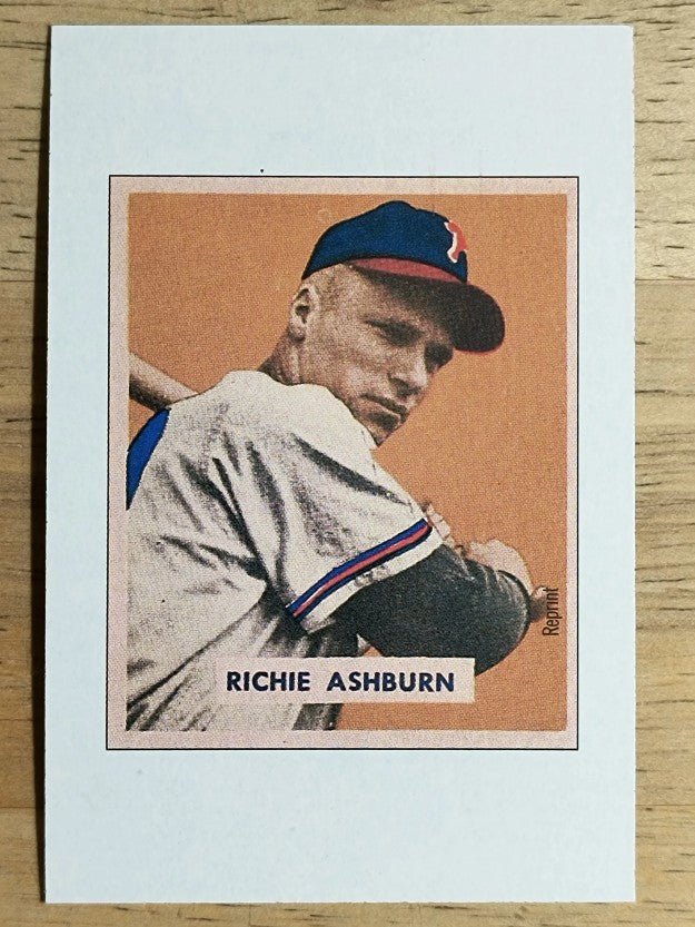 1989 Bowman Reprint Inserts #1 Richie Ashburn 49