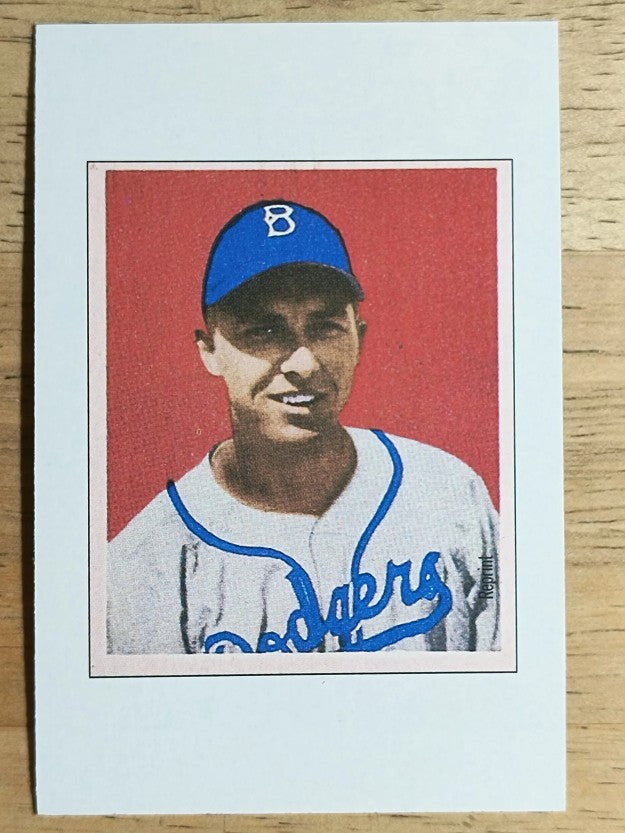 1989 Bowman Reprint Inserts #4 Gil Hodges 49