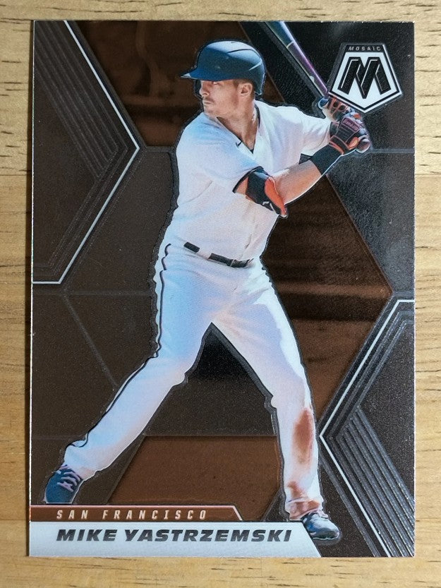 2021 Panini Mosaic #9 Mike Yastrzemski