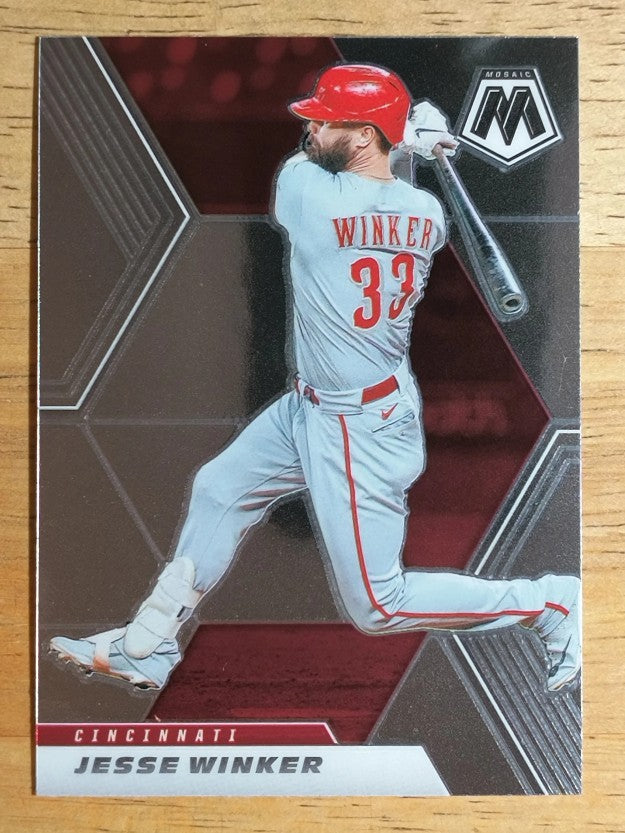 2021 Panini Mosaic #67 Jesse Winker