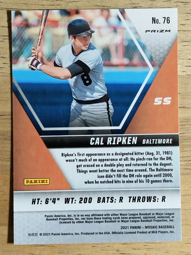 2021 Panini Mosaic Mosaic #76 Cal Ripken