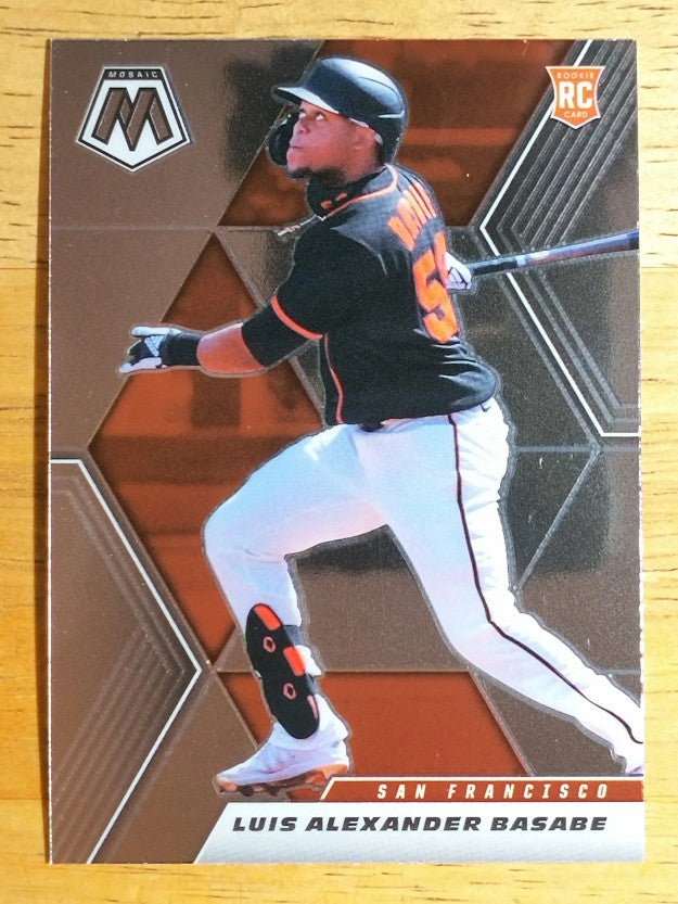 2021 Panini Mosaic Rookie Variations #97 Luis Alexander Basabe