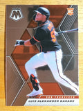 2021 Panini Mosaic Rookie Variations #97 Luis Alexander Basabe