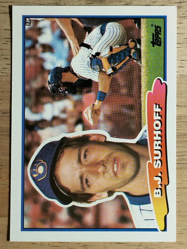 1988 Topps Big #22 B.J. Surhoff