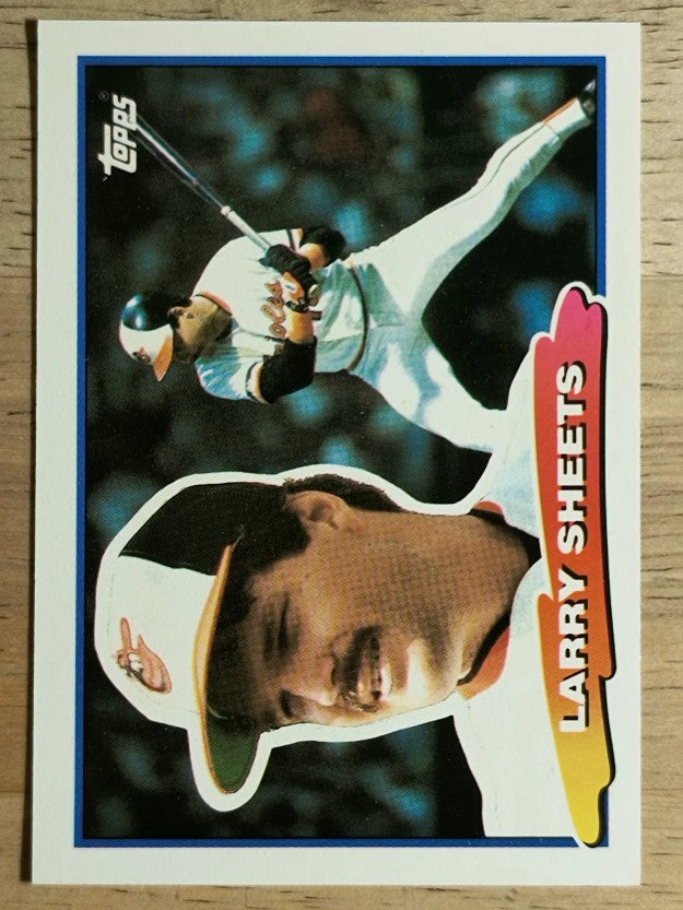 1988 Topps Big #26 Larry Sheets