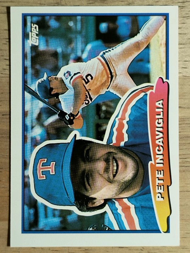 1988 Topps Big #73 Pete Incaviglia