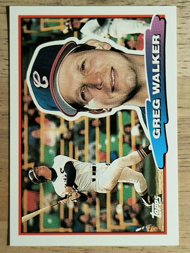 1988 Topps Big #105 Greg Walker