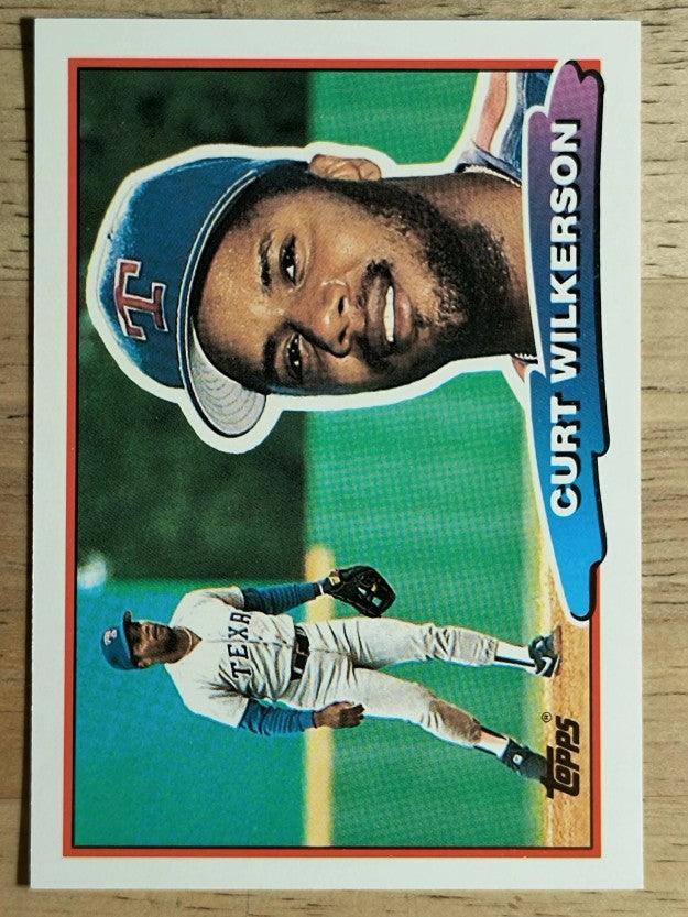 1988 Topps Big #132 Curt Wilkerson