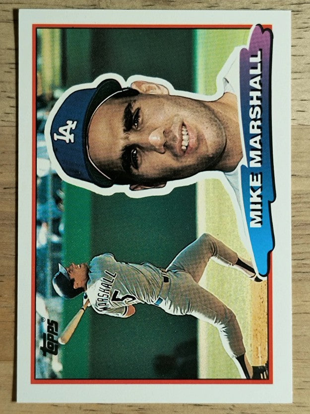 1988 Topps Big #133 Mike Marshall