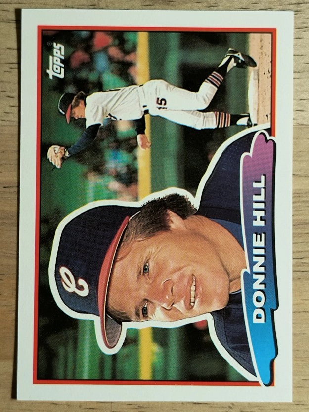 1988 Topps Big #137 Donnie Hill