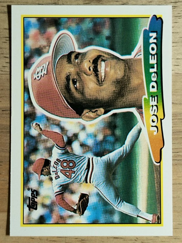 1988 Topps Big #194 Jose DeLeon