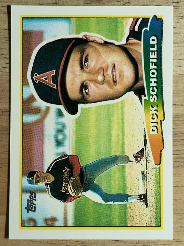 1988 Topps Big #204 Dick Schofield