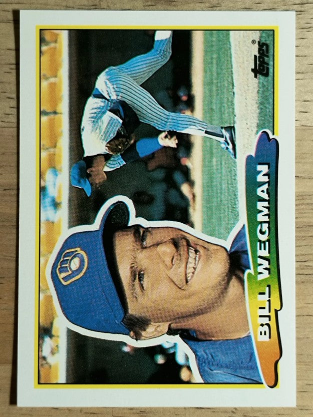 1988 Topps Big #244 Bill Wegman