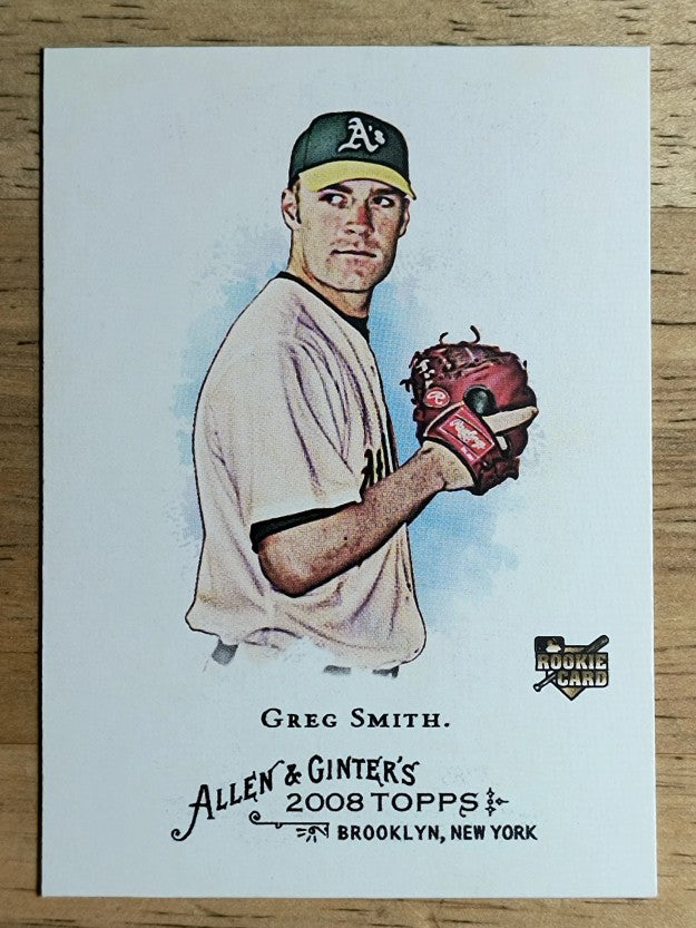 2008 Topps Allen and Ginter #298 Greg Smith RC