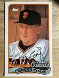 1989 Topps Baseball Talk/LJN #102 Roger Craig MG