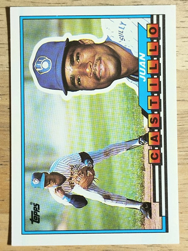 1989 Topps Big #9 Juan Castillo